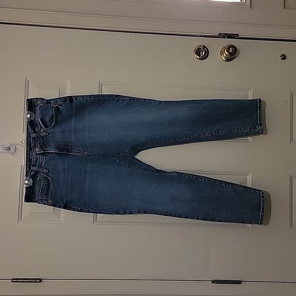 Old Navy Extra Stretch O.G. Straight High Rise secret smooth pockets size 10